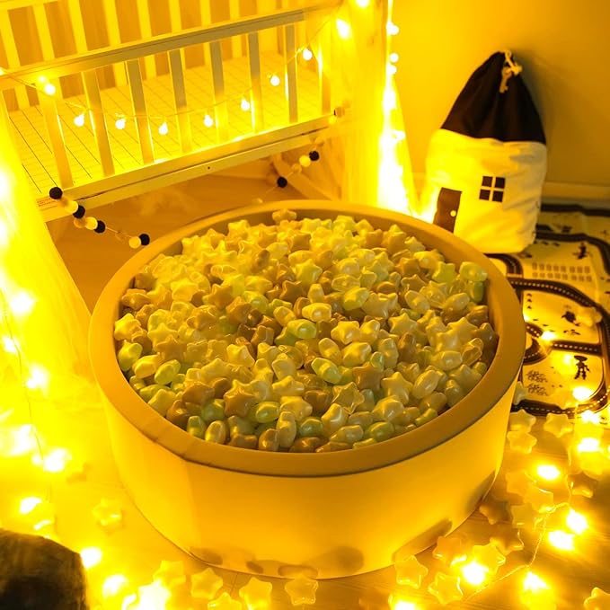 GOGOSO Ball Pit Balls for Toddles, Kids Plastic Balls for BallPit, Pool, Baby Party Accessories, Birthday Decoration 50 100 200 500 1000