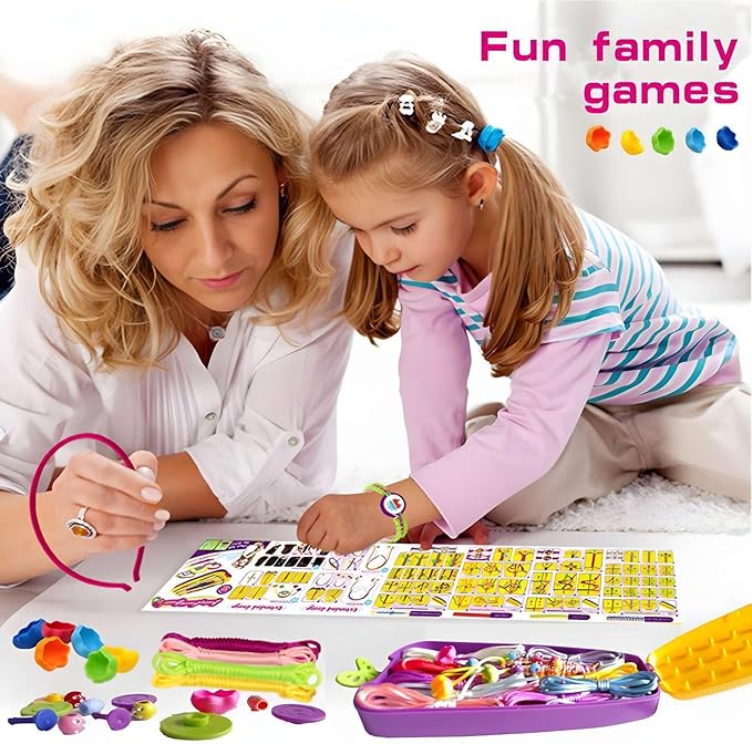 Arts and Crafts for Kids Ages 8-12,Bracelet Making Kit for Girls,Girls Toys Gifts for 6 7 8 9 10 11 12+ Year Old Girl Gift Ideas On Christmas Birthday