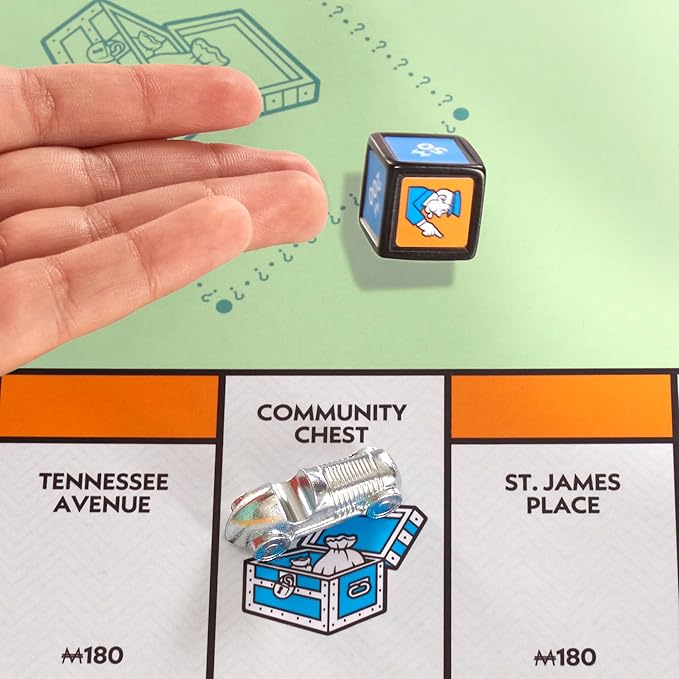 Monopoly Go to Jail Expansion | Add More Fun to Classic Monopoly Game and Play Faster | Ages 8+ | 2-6 Players | 40 Mins. | Family Board Games