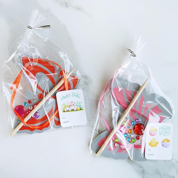 Winlyn 48 Sets 8 Styles Magic Color Scratch Butterfly Ornaments Decorations Butterfly Scratch Art Butterfly Craft Kits for Kids Classroom Easter Day Spring Activities Party Favors