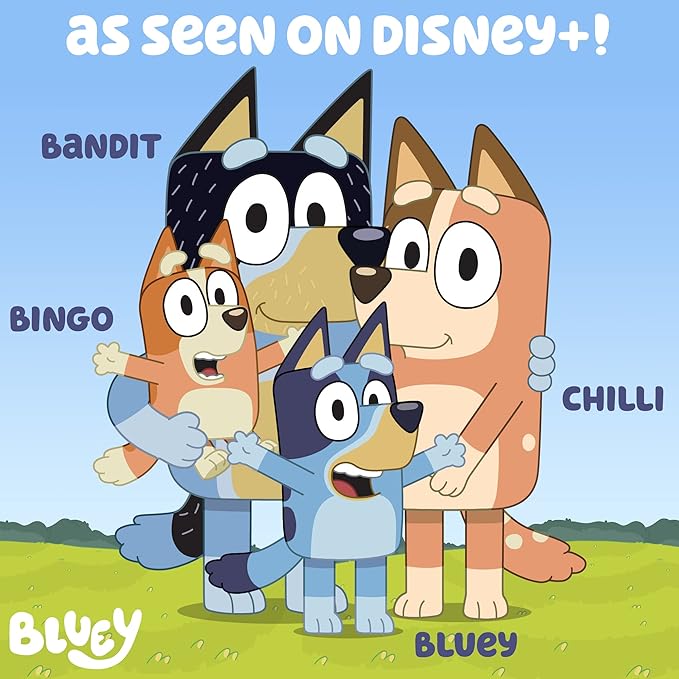 Bluey Sand Art, Includes 5 Sand Art Bottles & 7 Colored Sands, Features Bluey & Bingo, Create Your Own Sand Art, DIY Sand Art Kit, Bluey-Themed Art Kit, Fun Art Project for Kids, Gifts for Kids