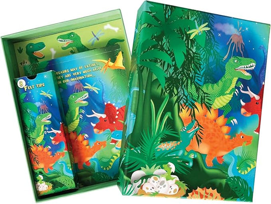 Totally Dinosaurs Dino-Tastic Activity Set with 30 Activities in Keepsake Box