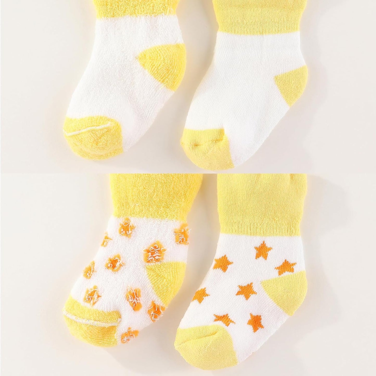 Newborn Baby Boy Girl Caps Mittens Socks Set Cotton Baby Essentials Accessories (Hats+Gloves+Socks)