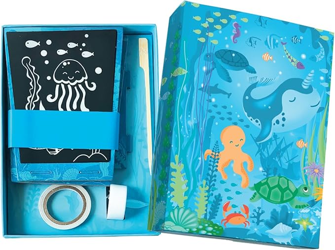 Totally Twilight Under The Sea Life Lantern Scratch Art Night Light Kit to Make and Enjoy
