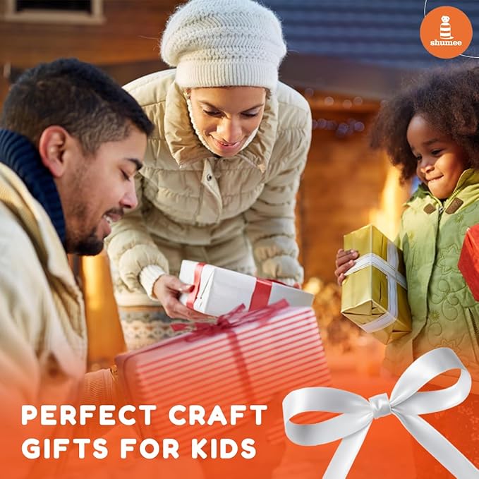 DIY Wooden Magnets, Wood Painting Arts and Craft Supplies for Boys Girls Ages 6 7 8 9 10 11 & 12, Easter Gifts, Birthday Party Activities Craft for Kids, Valentine's Day Gift for Kids