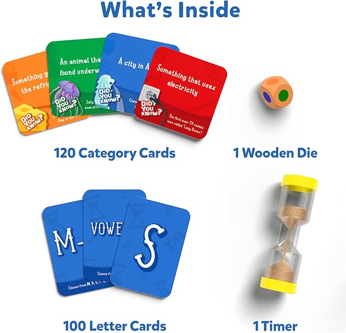 Skillmatics Rapid Rumble - Fast-Paced Board Game for Kids, Teens & Adults, Fun for Family Game Night & Educational Toy, Quick-Thinking Card Game, Gift for Ages 6, 7, 8, 9 & Up