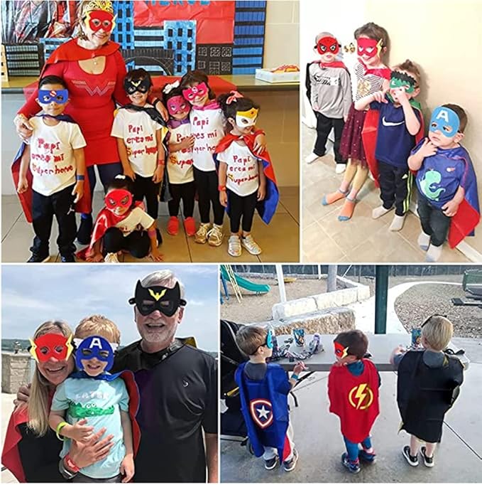 Sea cat Superhero kiddie Capes for boys and girls cosplay costumes for birthday parties