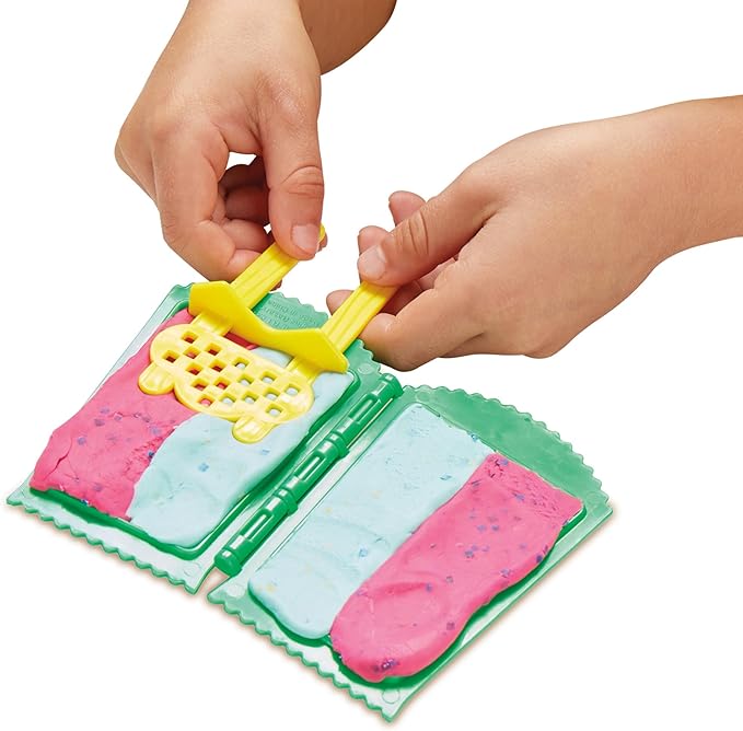 Play-Doh Kitchen Creations Ice Cream Party Set, 22 Tools & 6 Colors, 2-Ounce Cans, Preschool Toys, Easter Gifts for Girls & Boys, Ages +3 (Amazon Exclusive)