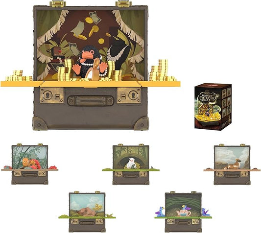 POP MART Fantastic Beasts Series Figures, Fantastic Beasts Blind Box Figures, Random Design Action Figures Collectible Toys Home Decorations, Holiday Birthday Gifts for Boys and Girls, Single Box