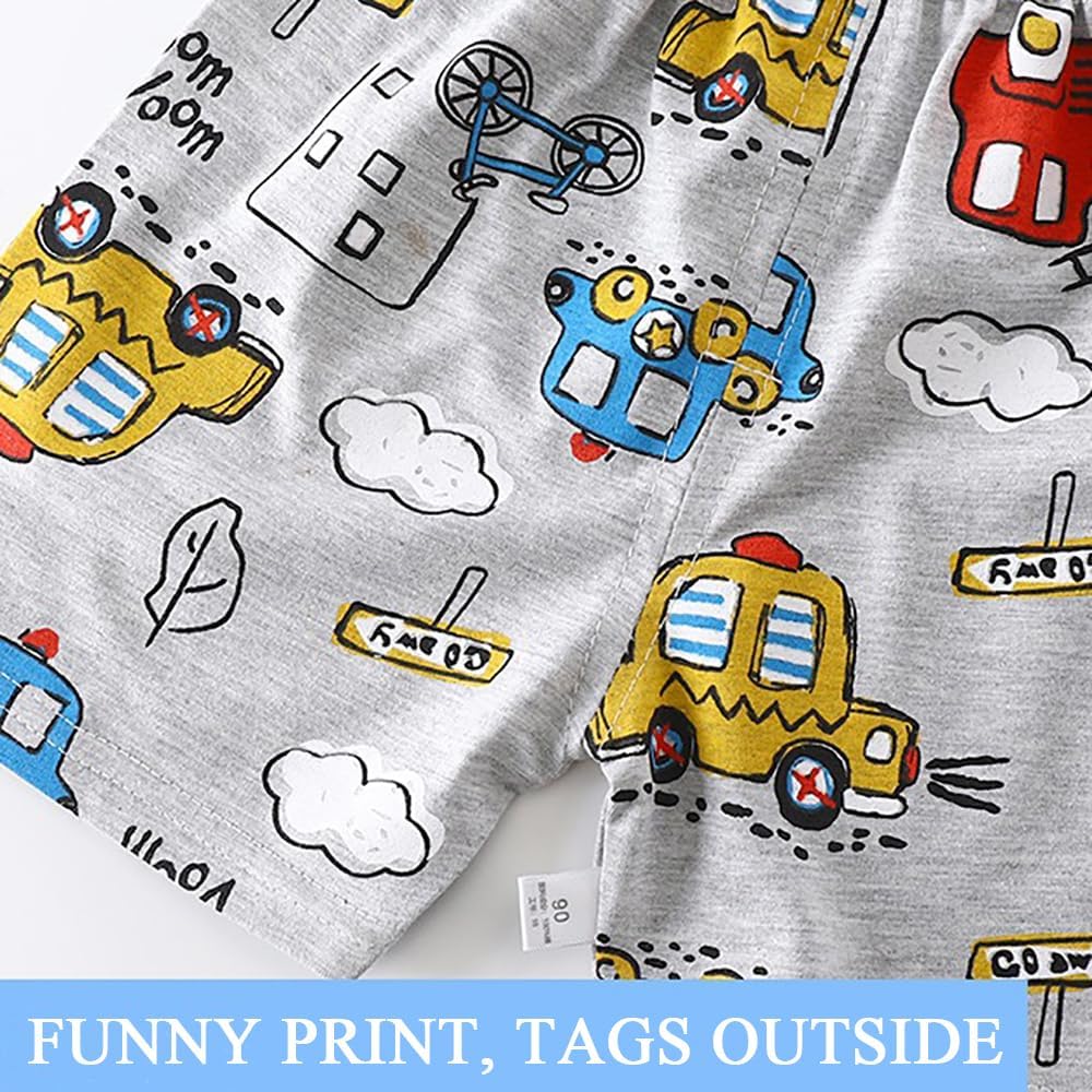Toddler Baby Boy Clothes for 2t 3t Boys Cute Summer Short Sleeve T-Shirt Tops Shorts Clothes Sets Baby Boy Outfits