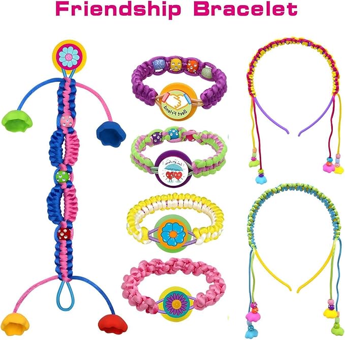 Arts and Crafts for Kids Ages 8-12,Bracelet Making Kit for Girls,Girls Toys Gifts for 6 7 8 9 10 11 12+ Year Old Girl Gift Ideas On Christmas Birthday