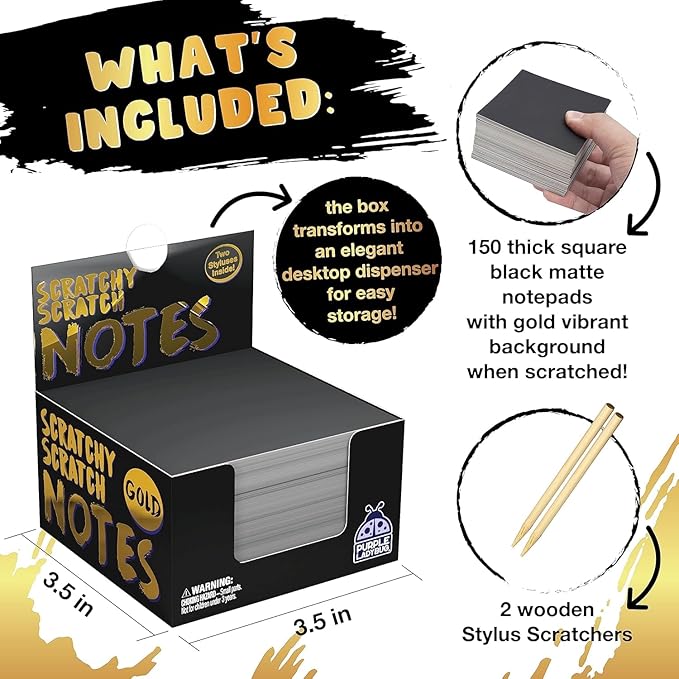 PURPLE LADYBUG Scratch Art for Kids - Crafts for Ages 8-12, Fun Activities for Teens, Summer, Camping, Car Crafts, Easter & Valentine Gifts for Girls