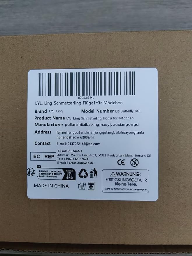 Butterfly Wings For Girls, Double-Sided Fairy Wings, Halloween Costumes for Kids, 3PCS Butterfly Cape Set.