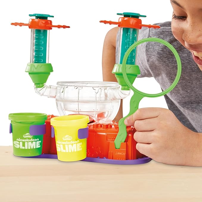 Play-Doh Ultimate Bubble Lab Playset with Nickelodeon Slime Brand Compound, Tactile Sensory Toys for Girls and Boys 3 Years and Up, Kids Arts and Crafts