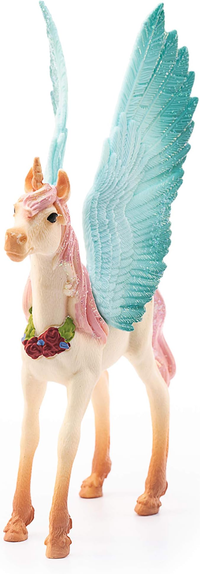 Schleich bayala, Unicorn Toys for Girls and Boys, Decorated Unicorn Pegasus Foal Toy Figurine, Ages 5 and Above