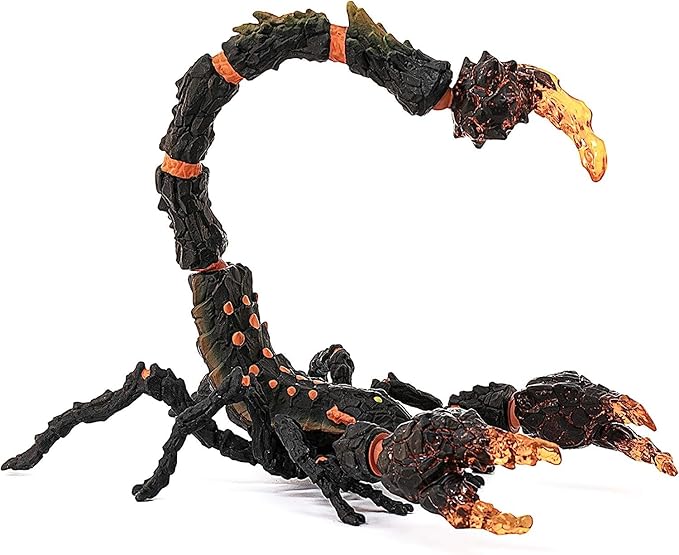 Schleich ELDRADOR CREATURES — Lava Scorpion, Fantasy Toy with Moveable and Rotating Parts From ELDRADOR CREATURES Lava World, Action Figure for Boys and Girls Ages 7+