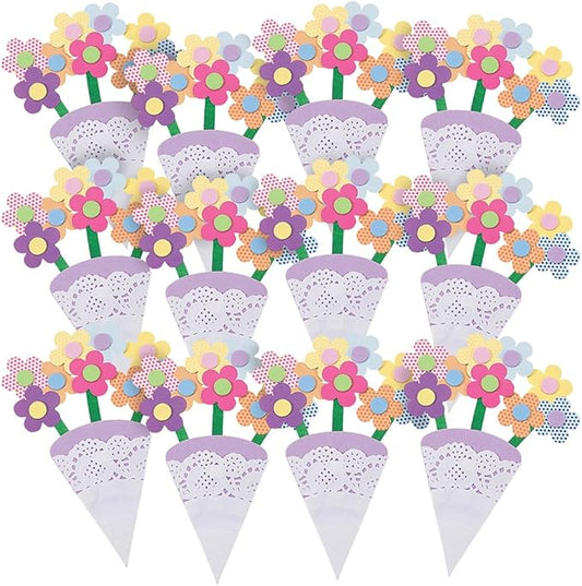 Spring Bouquet Craft Kit - Crafts for Kids and Fun Home Activities