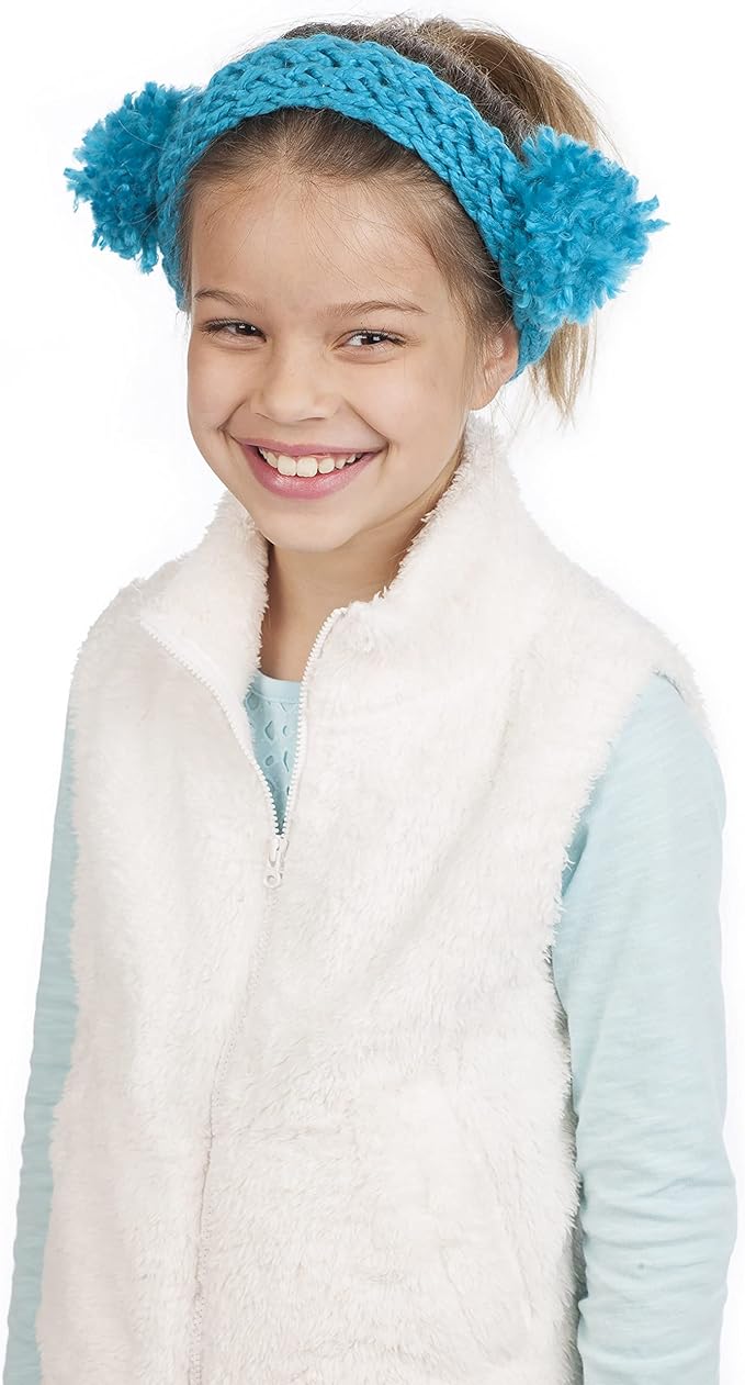 Creativity for Kids Quick Knit Headband Making Kit - Kids Knitting Kit for Beginners - DIY Projects for Kids