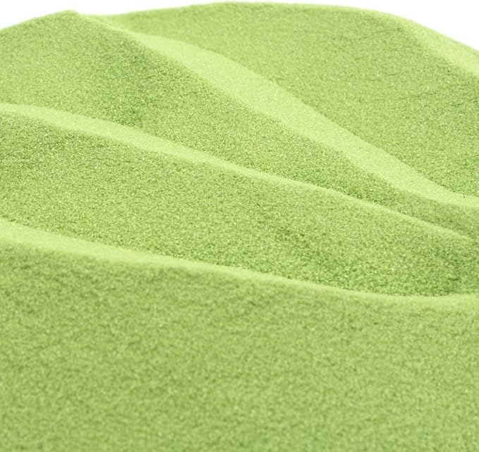 Shiny Stone Colorful Sand,Rainbow Sand,Art Sand,Colored Sand,Craft Sand,Decorative Wedding Vibrant Sand, 250g/0.55lbs/8.81oz for Kids Creativity Wedding Succulent Terrarium Vase (Army Green)