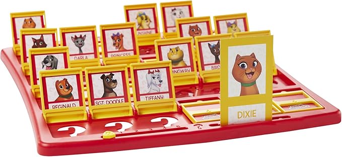 Hasbro Gaming Guess Who? People & Pets Board Game Edition | The Original Guessing Game | Easter Gifts for Girls & Boys | Ages 6+ (Amazon Exclusive)