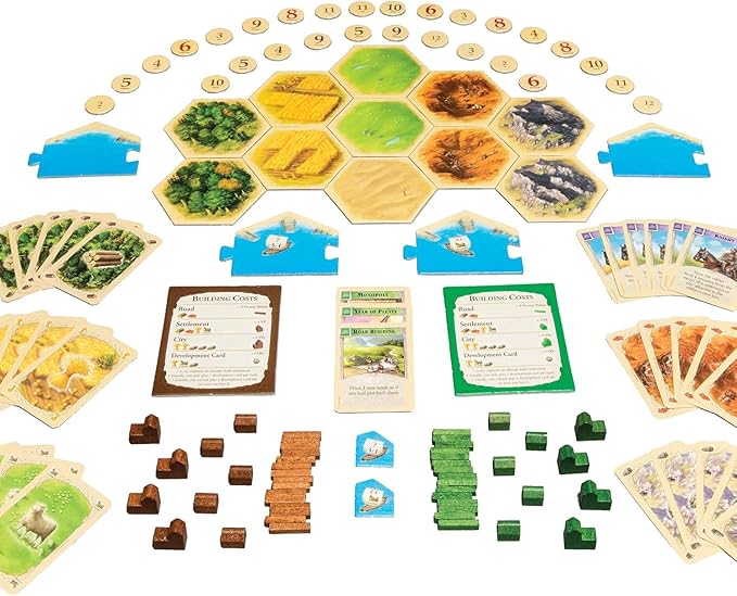 CATAN Board Game 5-6 Player Extension - Expand Your CATAN Game for More Players, Strategy Game for Kids and Adults, Ages 10+, 3-6 Players, 60-90 Minute Playtime, Made by CATAN Studio