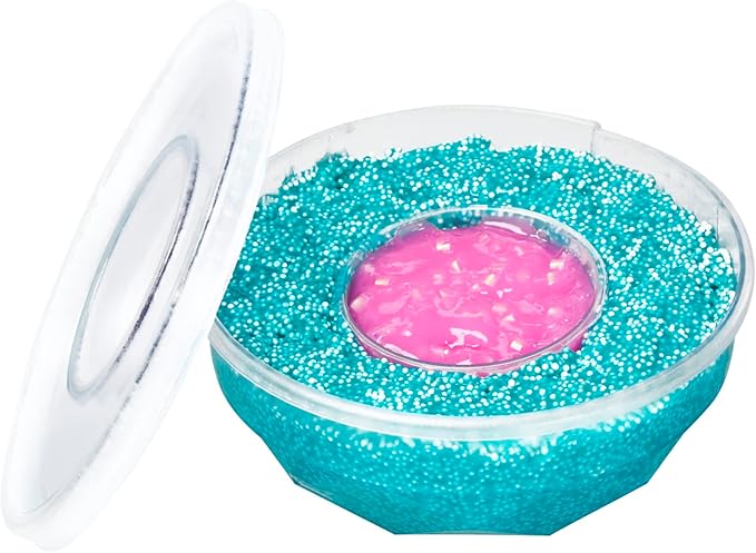 Play-Doh Foam Crystal Core Set, Blueberry Scented Modeling Foam with Hot Pink Crystal Crunch Center, Kids Toys for 3 Year Old Girls & Boys & Up, Sensory Toys