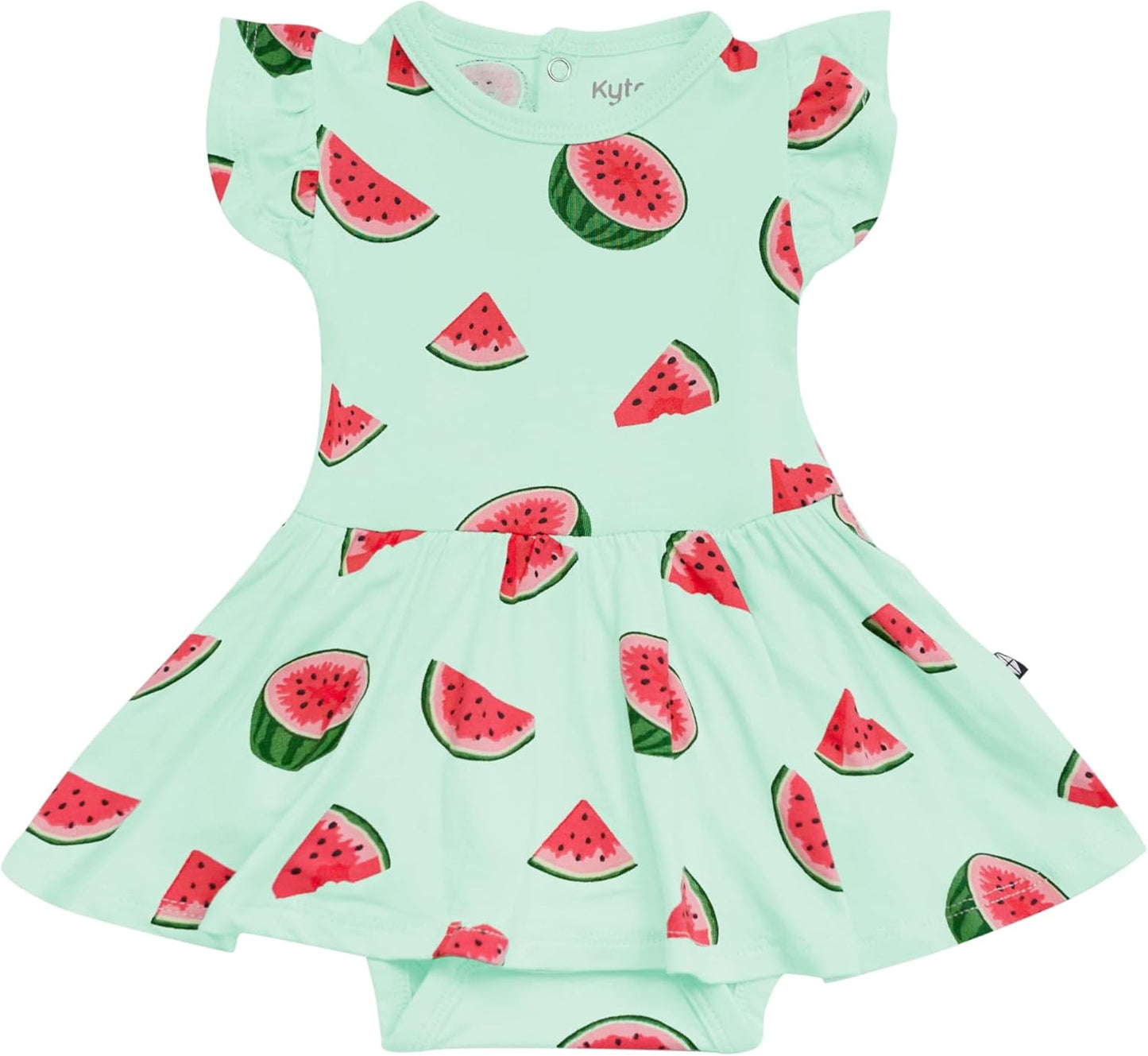 KYTE BABY Rayon Made from Bamboo Twirl Bodysuit Dress