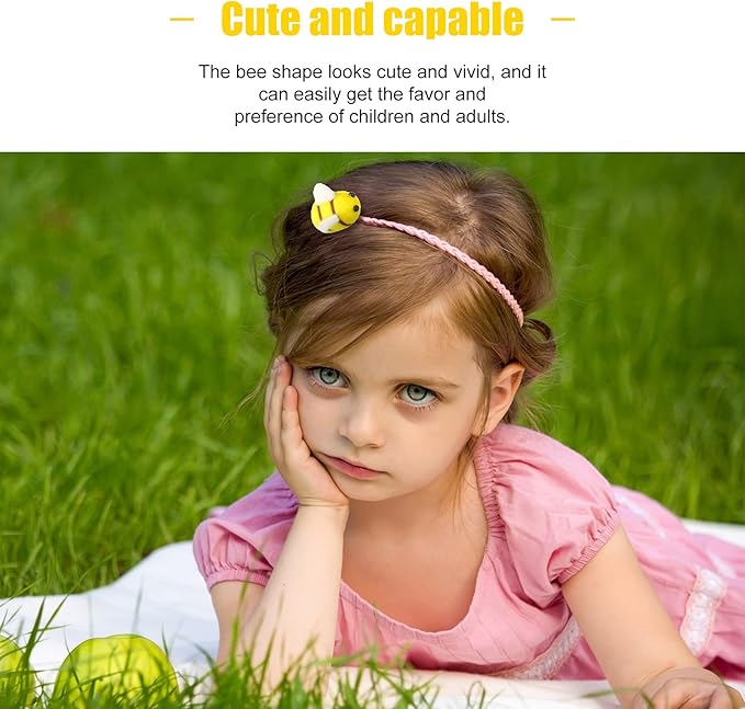 Skylety Wool Felt Bees Mini Crafts Cute Plush Toy Crafts Honey Bee for Crafts DIY Baby Shower Gender Reveal Gift Bee Themed Party Favors Jewelry Accessory Tiered Tray Decoration (30 Pieces)