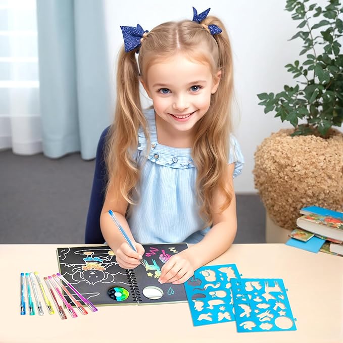 Drawing & Coloring Books for Kids | Mess-Free Coloring Books Kit for Toddlers | Child's Art Drawing Books & Creative Activity Supplies Set | Gift for Boys and Girls Ages 2-4, 4-8, 5-7, 8-12 (2 Sets)