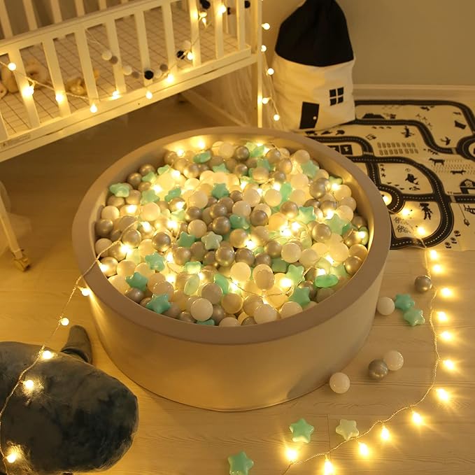 GOGOSO Ball Pit Balls for Toddles, Kids Plastic Balls for BallPit, Pool, Baby Party Accessories, Birthday Decoration 50 100 200 500 1000