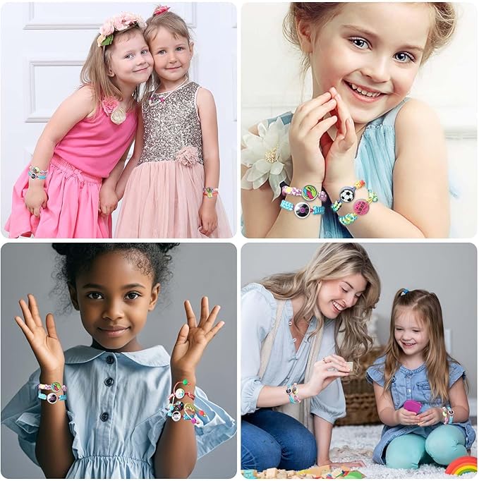 YOPYCCD Friendship Bracelet Making Kit for Girls, String Bracelets Maker Arts and Crafts, Kids Jewelry Making Kit Christmas Birthday Gifts for Ages 6 7 8 9 10 11 12 Year Old