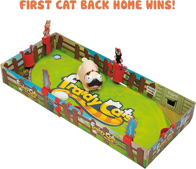 Fraidy Cats, Interactive Board Games for Kids- Board Games for Family Night, Family Games, Game Night, Family Board Games, Kids Toys, Preschool Toys,2-4 Multi-Player Game, Ages 5+