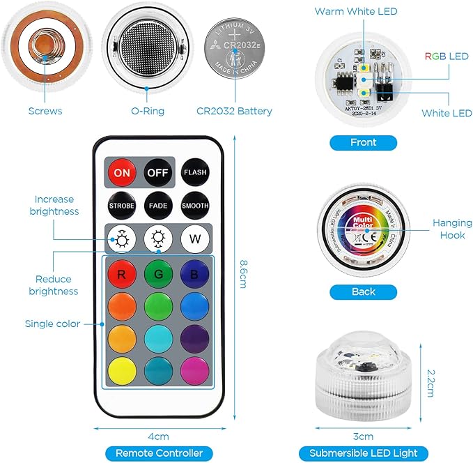 DIY Light-Up Mermaid Terrarium Kit for Kids, 3 Light Modes Mermaid Toys & Activities Kits Presents, Arts & Crafts Mermaid Gifts for Girls Age 4 5 6 7 8-12 Years Old, Birthday Gift, Bedroom Decor