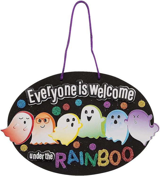 Inclusive Rainboo Halloween Craft Kit - 7.5" x 5" (1 Pack) Perfect for DIY Decorations & Gifts, Stand Out This Spooky Season