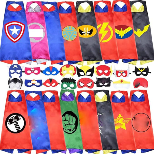 Sea cat Superhero kiddie Capes for boys and girls cosplay costumes for birthday parties