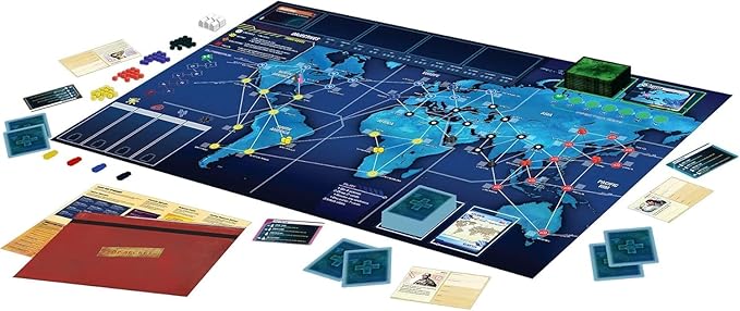 Pandemic Legacy Season 1 Blue Edition Board Game for Adults and Family | Cooperative Board Game | Ages 13+ | 2 to 4 players | Average Playtime 60 minutes | Made by Z-Man Games