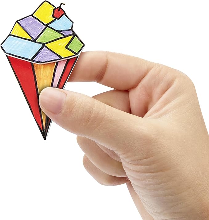 Just Play Shrinky Dinks Creative Pack, 25 Sheets Frosted White, Kids Art and Craft Activity Set, Kids Toys for Ages 6 Up, Large