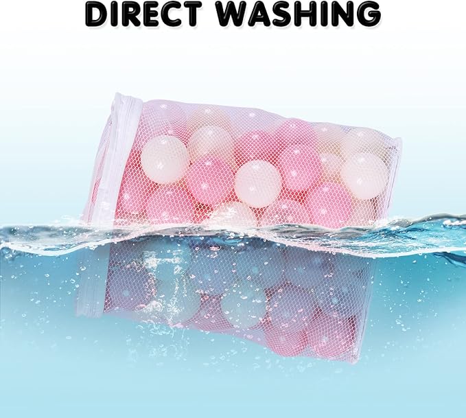 Ball Pit Balls Plastic Balls for Ball Pit Phathalate Free BPA Free Plastic Balls 100pcs 2.2" Set for Toddlers for Play Tent Tunnel