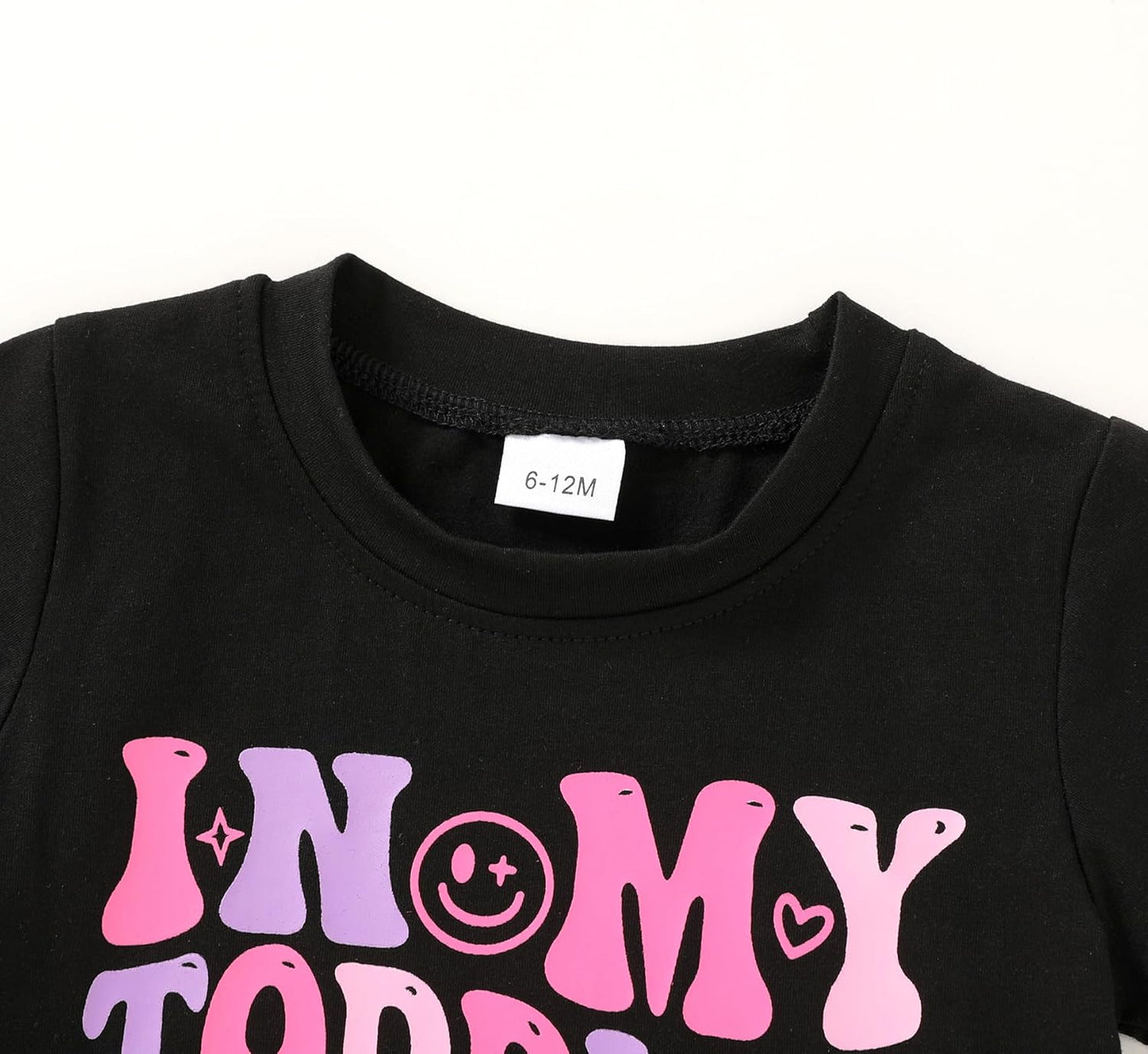 Happy Town Toddler Clothes Baby Boy Girl Smiley Face Shirt Short Sleeve T-Shirt Tee Summer Tops Outfits