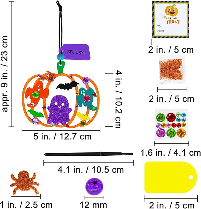 Winlyn 24 Sets Halloween Pumpkin Craft Kits DIY Wooden Pumpkin Ornaments Craft Kits Unfinished Paintable Wood Pumpkin Halloween Crafts for Kids Classroom Activities Art Project Halloween Decorations