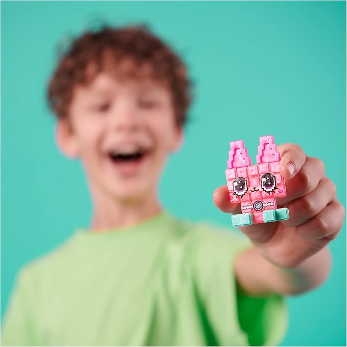 Metallic Pack with 156 Exclusive Water Fuse Beads, Decos and Accessories, Makes 3D and 2D Creations with No Heat, Arts and Crafts Kids Toys