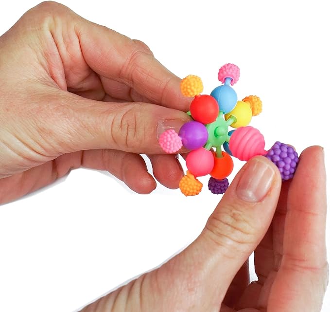 Axel Adventures Pop Beads Jewelery Making Kits for Girls, Colorful Jewelry Crafts Toy for Kids Age 4-8, Necklace, Ring, Bracelet Making Kit for Little Girls, Girls Gift, Educational Girls Gift