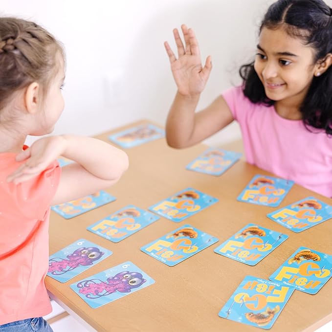 Melissa & Doug Classic Card Games Set - Old Maid, Go Fish, Rummy - FSC Certified