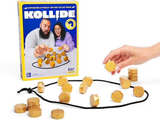 Kollide - The Game of Magnetic Attraction, Magnetic Chess Game, Strategy Games for Kids and Adults by Relatable