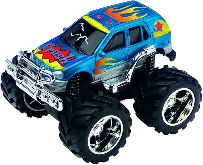 Creativity for Kids Monster Truck Custom Shop - Customize 4 Monster Trucks, Small