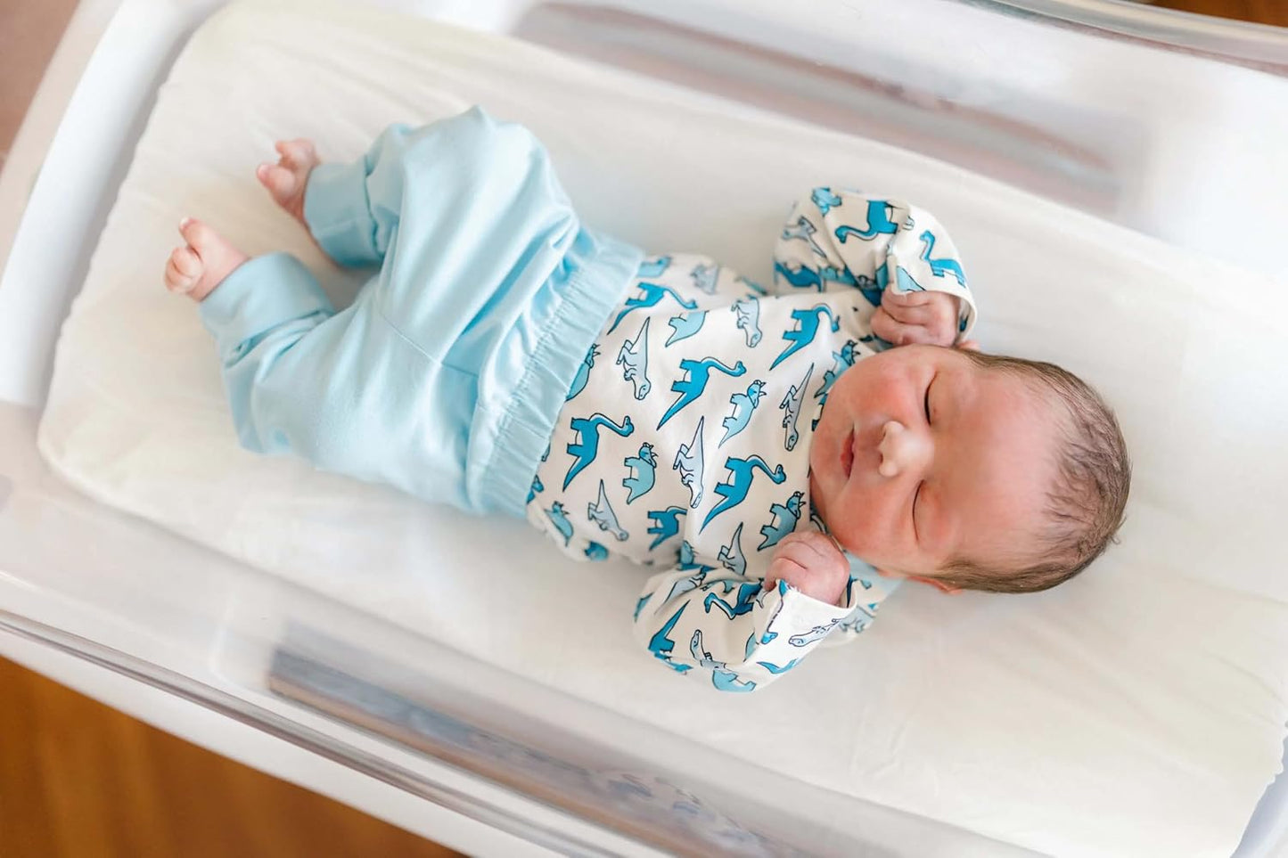 MONICA + ANDY Baby Organic Long Sleeve Jack and Jill Bodysuit