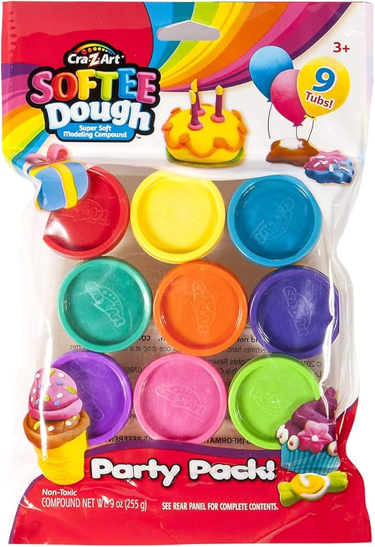 Softee Dough 9 Pack Cans Party Pack