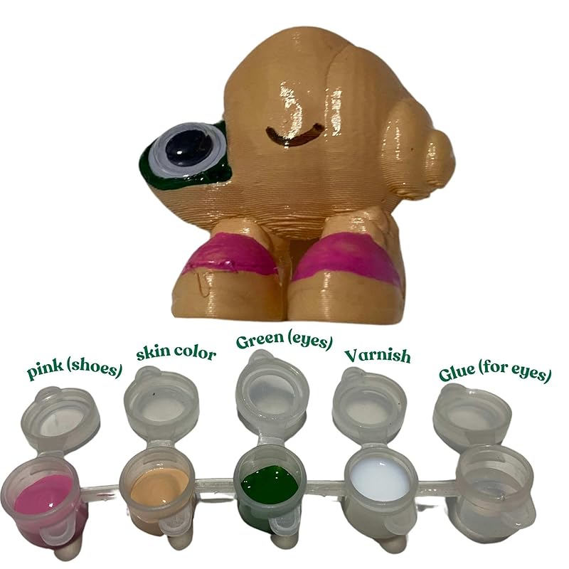 Mercel Paint-Your-Own Character Kit - Marcel the Shell with Shoes On - Life Size - A24