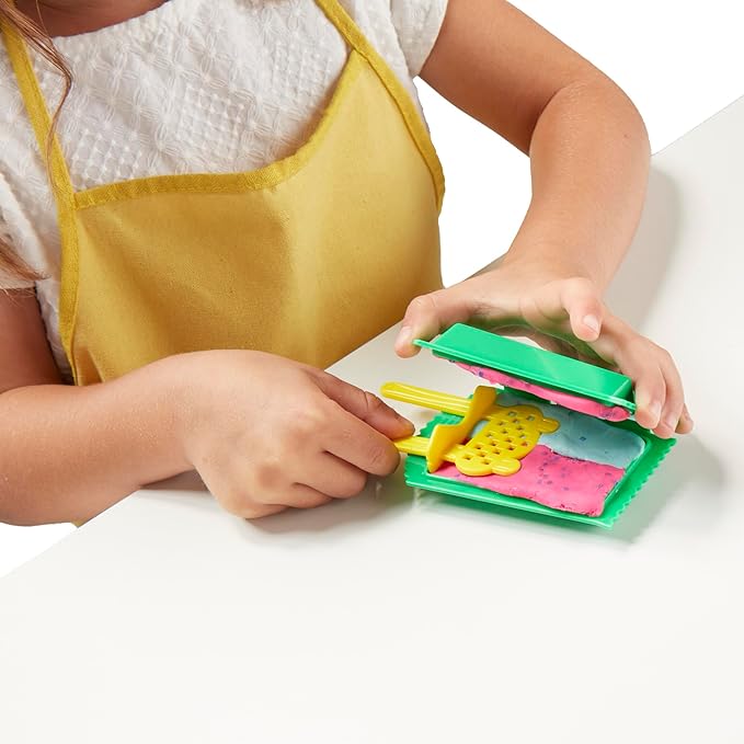 Play-Doh Kitchen Creations Ice Cream Party Set, 22 Tools & 6 Colors, 2-Ounce Cans, Preschool Toys, Easter Gifts for Girls & Boys, Ages +3 (Amazon Exclusive)