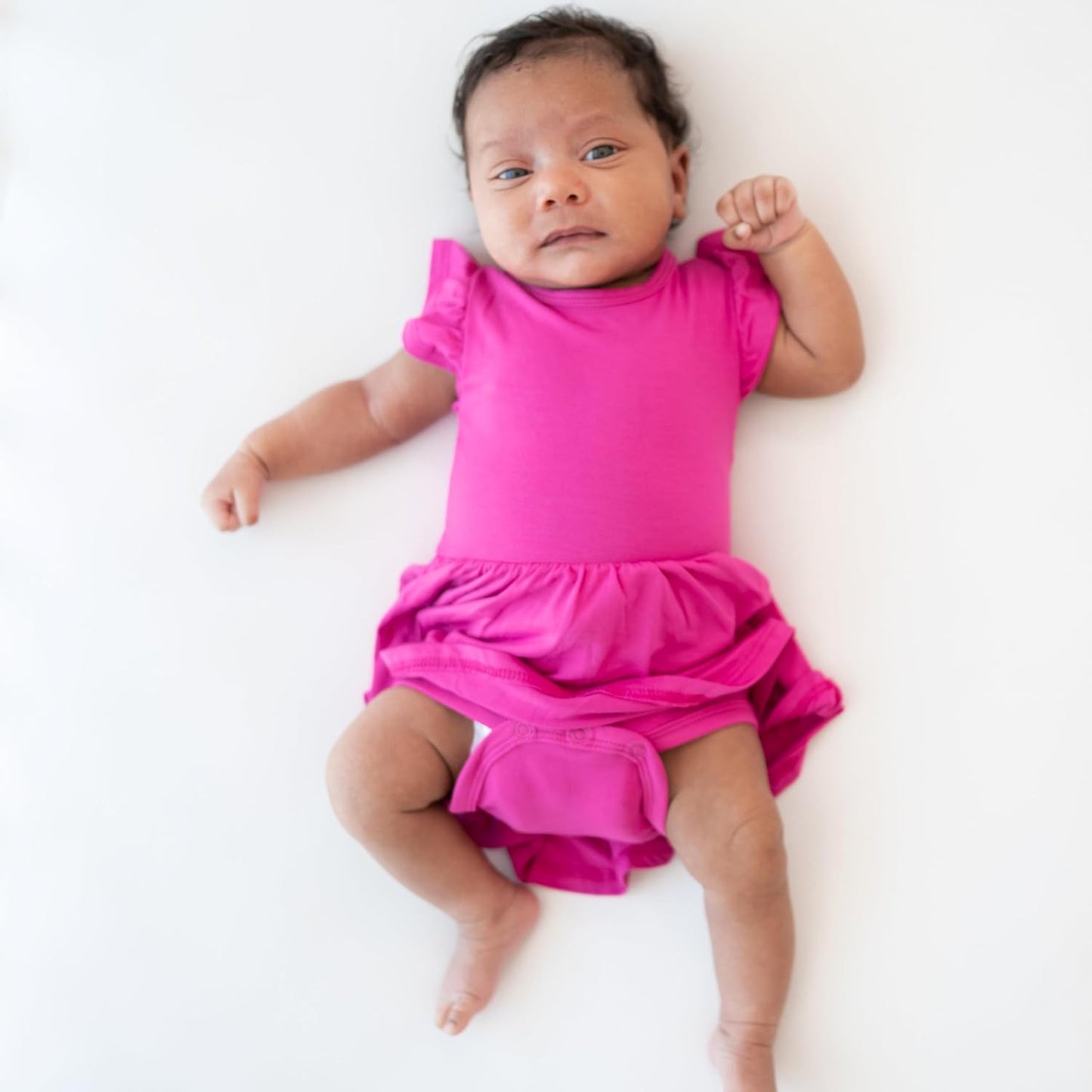 KYTE BABY Rayon Made from Bamboo Twirl Bodysuit Dress